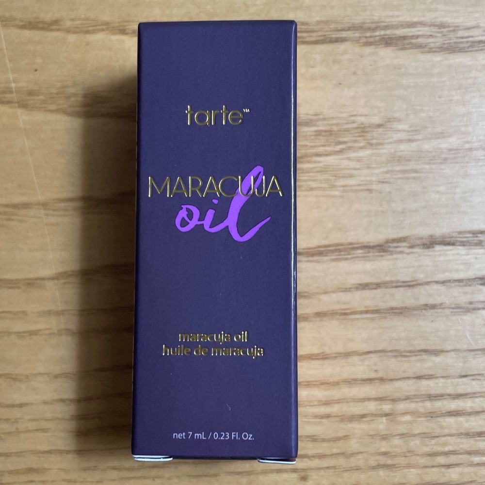 Tarte Maracuja Oil Skincare Multipurpose Face Skin Hair Moisturizer .23 fl oz